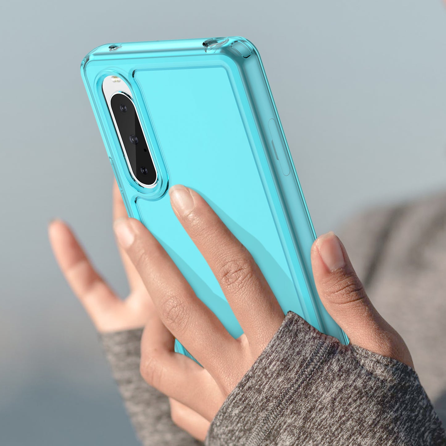 Candy Series TPU Phone Case for Sony Xperia 10 V Shockproof Corner Protection Cover