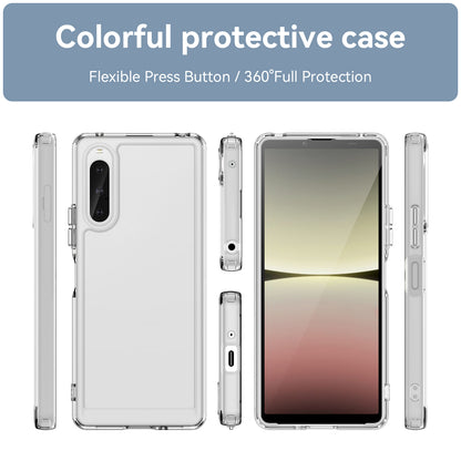 Candy Series TPU Phone Case for Sony Xperia 10 V Shockproof Corner Protection Cover