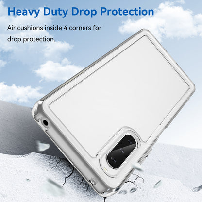 Candy Series TPU Phone Case for Sony Xperia 10 V Shockproof Corner Protection Cover