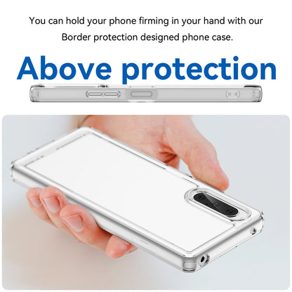 Candy Series TPU Phone Case for Sony Xperia 10 V Shockproof Corner Protection Cover