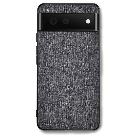 For Google Pixel 8 Cloth Texture PC+TPU Phone Cover Anti-fall Cell Phone Case