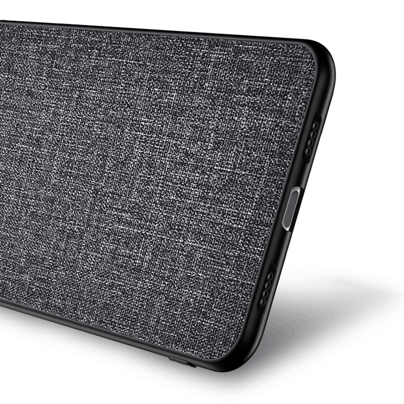 For Google Pixel 8 Cloth Texture PC+TPU Phone Cover Anti-fall Cell Phone Case