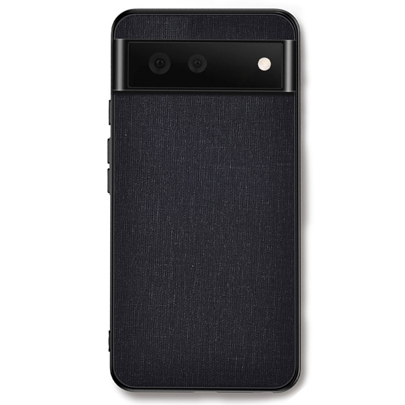 For Google Pixel 8 Cloth Texture PC+TPU Phone Cover Anti-fall Cell Phone Case