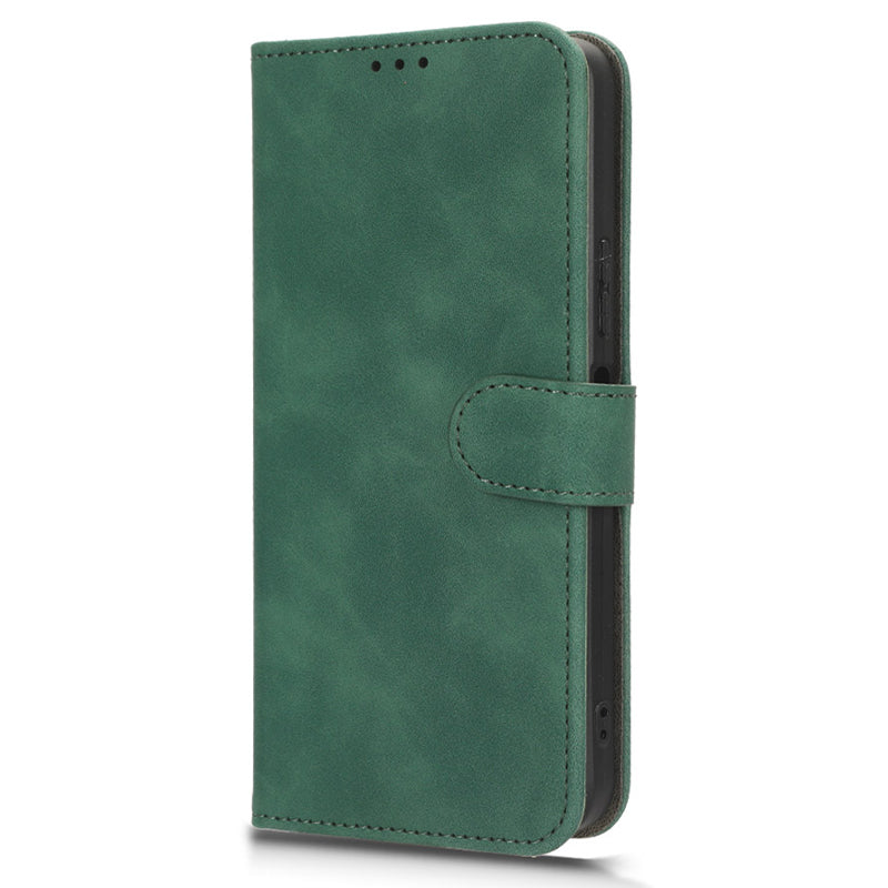 Skin-touch Leather Case for Infinix Note 30 5G , Stand Wallet Protective Phone Cover