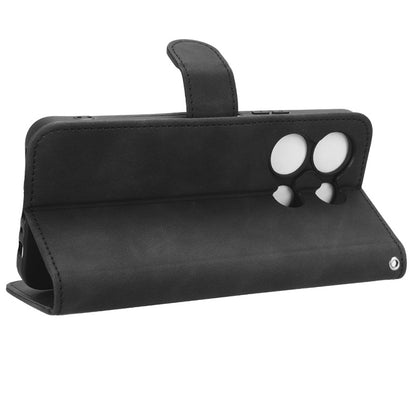 Skin-touch Leather Case for Infinix Note 30 5G , Stand Wallet Protective Phone Cover