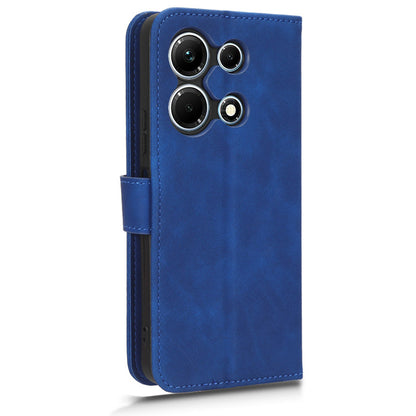 Skin-touch Leather Case for Infinix Note 30 5G , Stand Wallet Protective Phone Cover