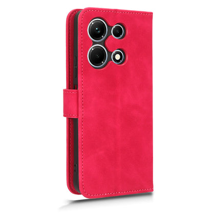 Skin-touch Leather Case for Infinix Note 30 5G , Stand Wallet Protective Phone Cover