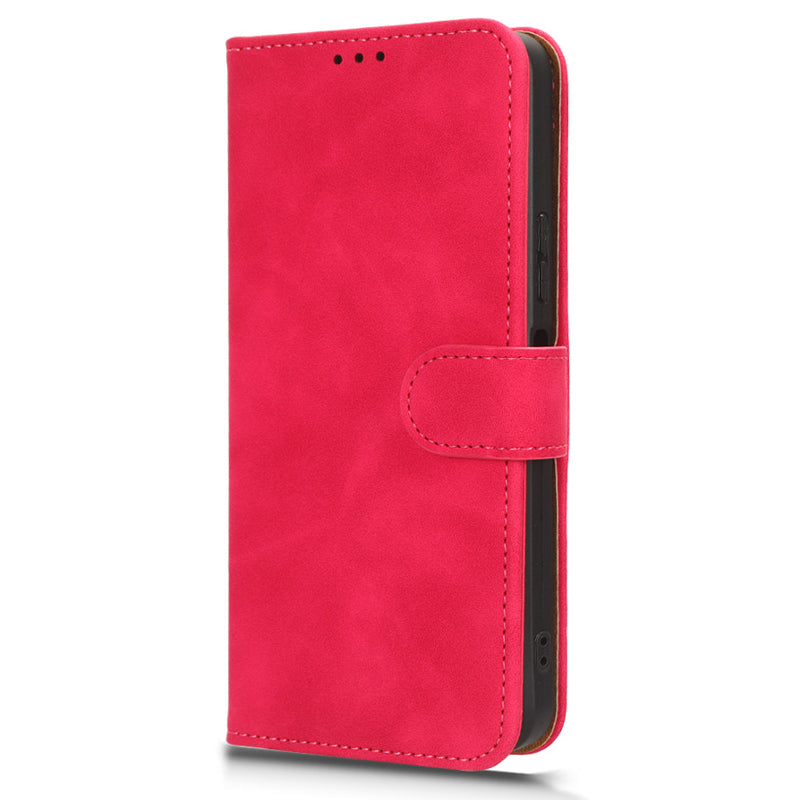 Skin-touch Leather Case for Infinix Note 30 5G , Stand Wallet Protective Phone Cover