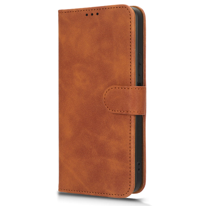 Skin-touch Leather Case for Infinix Note 30 5G , Stand Wallet Protective Phone Cover