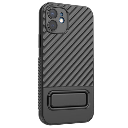 Phone Case for iPhone 12 , Kickstand Phone Back Protector Anti-dust TPU Phone Cover