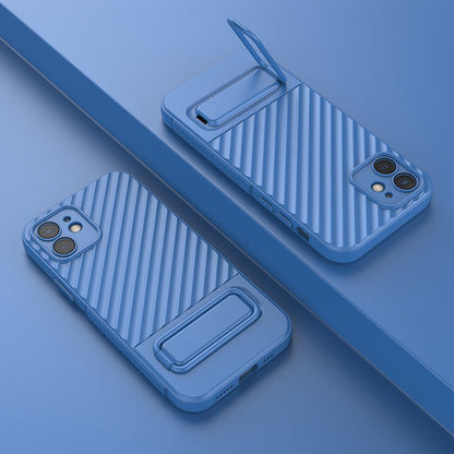 Phone Case for iPhone 12 , Kickstand Phone Back Protector Anti-dust TPU Phone Cover