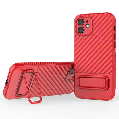 Phone Case for iPhone 12 , Kickstand Phone Back Protector Anti-dust TPU Phone Cover