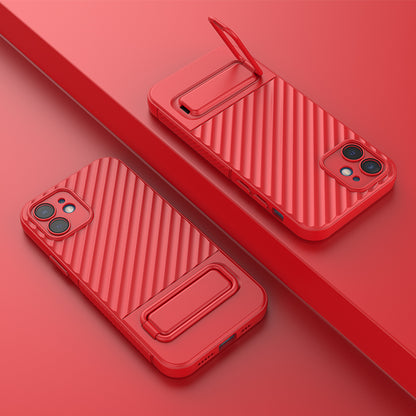 Phone Case for iPhone 12 , Kickstand Phone Back Protector Anti-dust TPU Phone Cover