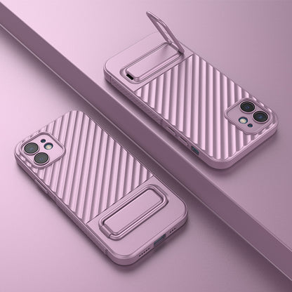 Phone Case for iPhone 12 , Kickstand Phone Back Protector Anti-dust TPU Phone Cover