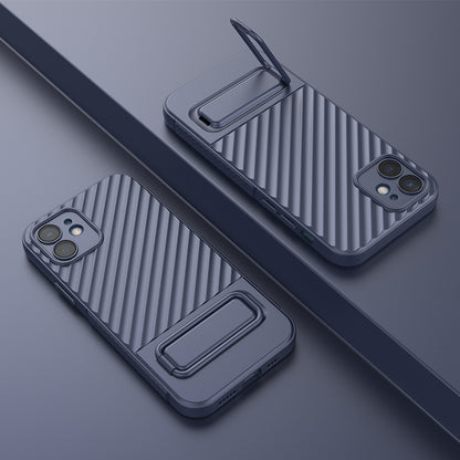 Phone Case for iPhone 12 , Kickstand Phone Back Protector Anti-dust TPU Phone Cover