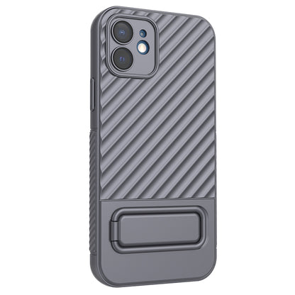 Phone Case for iPhone 12 , Kickstand Phone Back Protector Anti-dust TPU Phone Cover