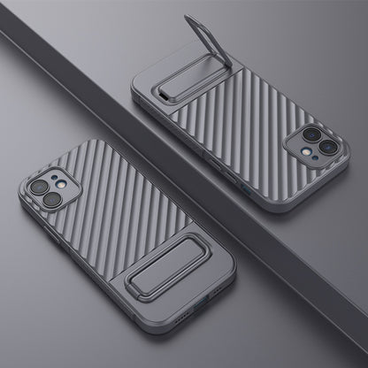 Phone Case for iPhone 12 , Kickstand Phone Back Protector Anti-dust TPU Phone Cover