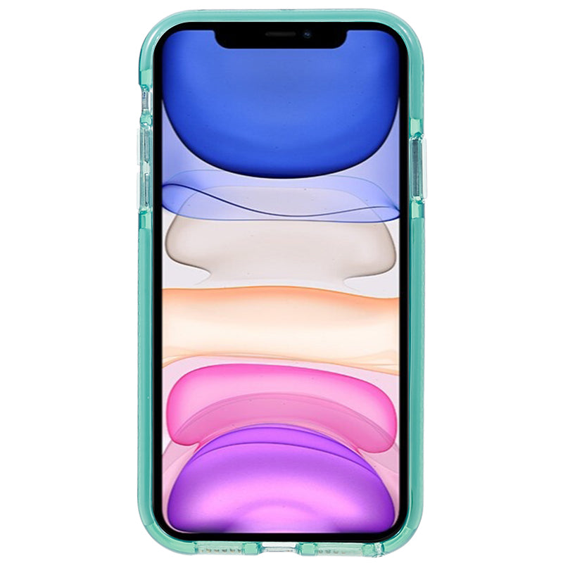 For iPhone 11 Transparent PC+TPU Phone Case Drop Protection Back Cover