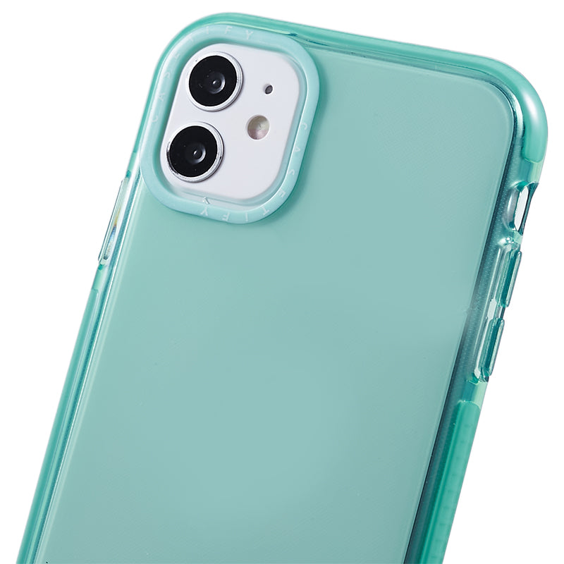 For iPhone 11 Transparent PC+TPU Phone Case Drop Protection Back Cover