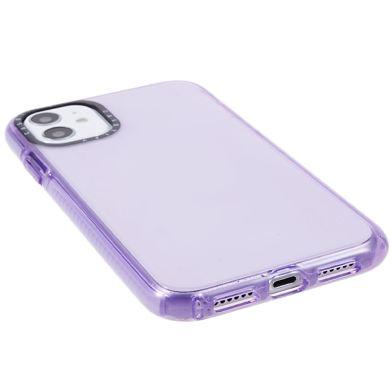 For iPhone 11 Transparent PC+TPU Phone Case Drop Protection Back Cover