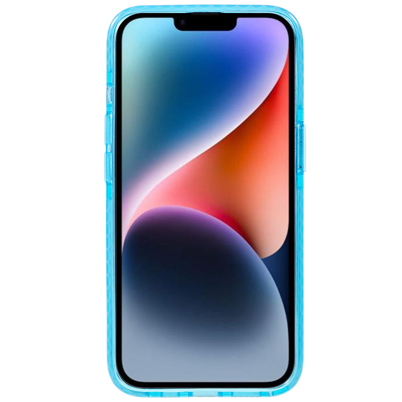 PC+TPU Case for iPhone 14 Shockproof Clear Cell Phone Back Protector Cover