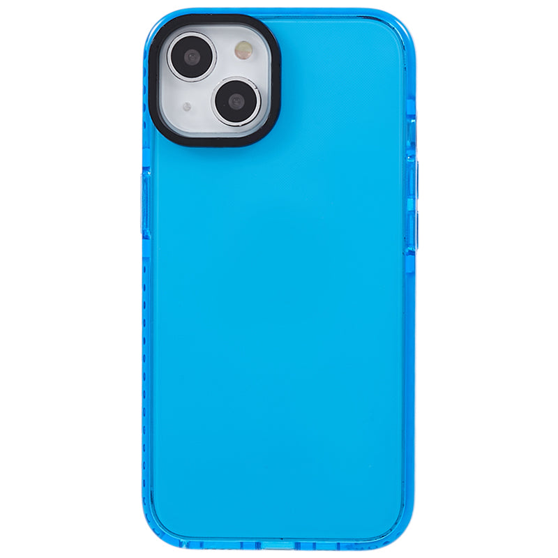 PC+TPU Case for iPhone 14 Shockproof Clear Cell Phone Back Protector Cover