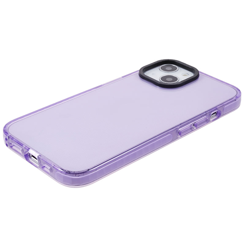 PC+TPU Case for iPhone 14 Shockproof Clear Cell Phone Back Protector Cover