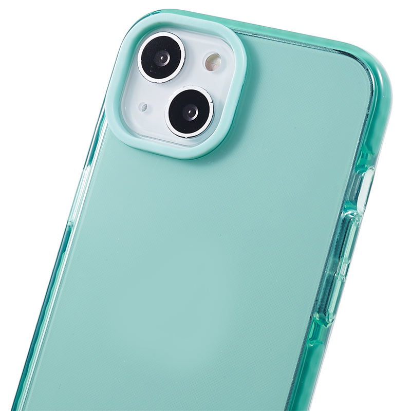 PC+TPU Case for iPhone 14 Shockproof Clear Cell Phone Back Protector Cover