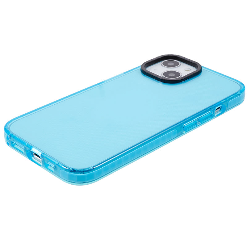 PC+TPU Case for iPhone 13 6.1 inch Drop Resistant Clear Cell Phone Back Protector Cover