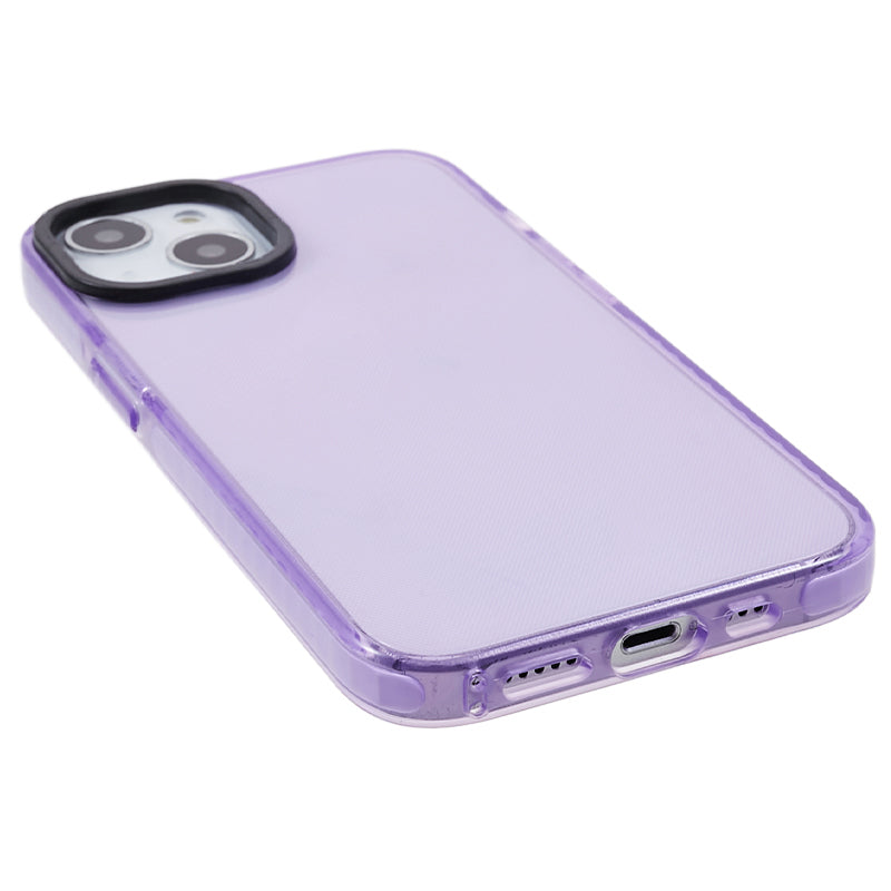 PC+TPU Case for iPhone 13 6.1 inch Drop Resistant Clear Cell Phone Back Protector Cover