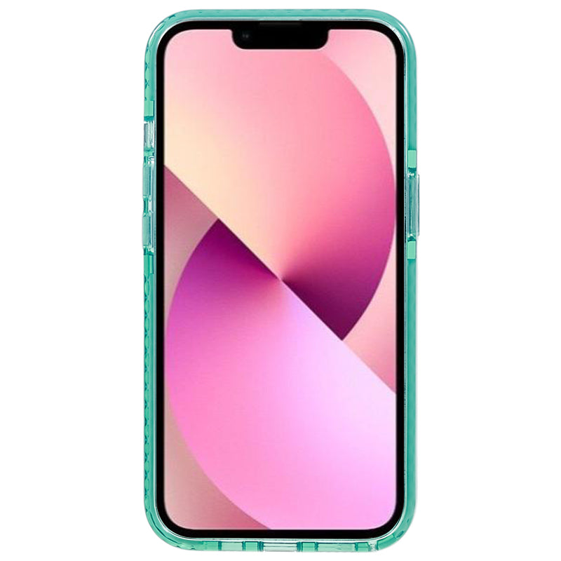 PC+TPU Case for iPhone 13 6.1 inch Drop Resistant Clear Cell Phone Back Protector Cover