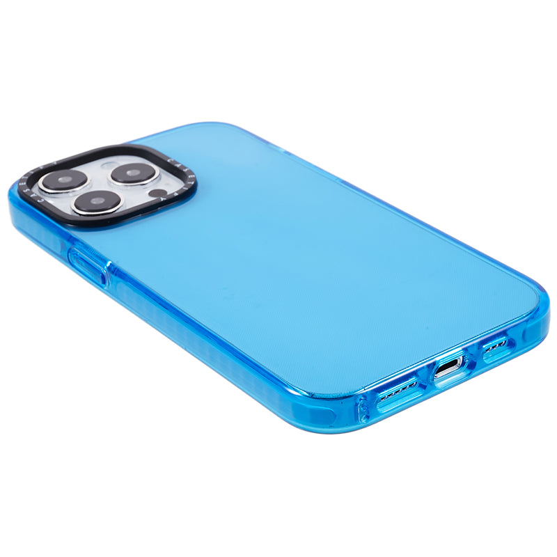 For iPhone 13 Pro Max 6.7 inch PC+TPU Case Drop Resistant Clear Phone Back Protector Cover