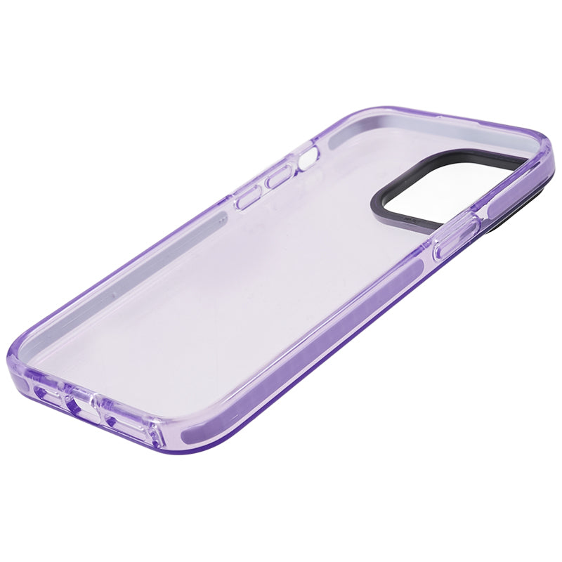 For iPhone 13 Pro Max 6.7 inch PC+TPU Case Drop Resistant Clear Phone Back Protector Cover