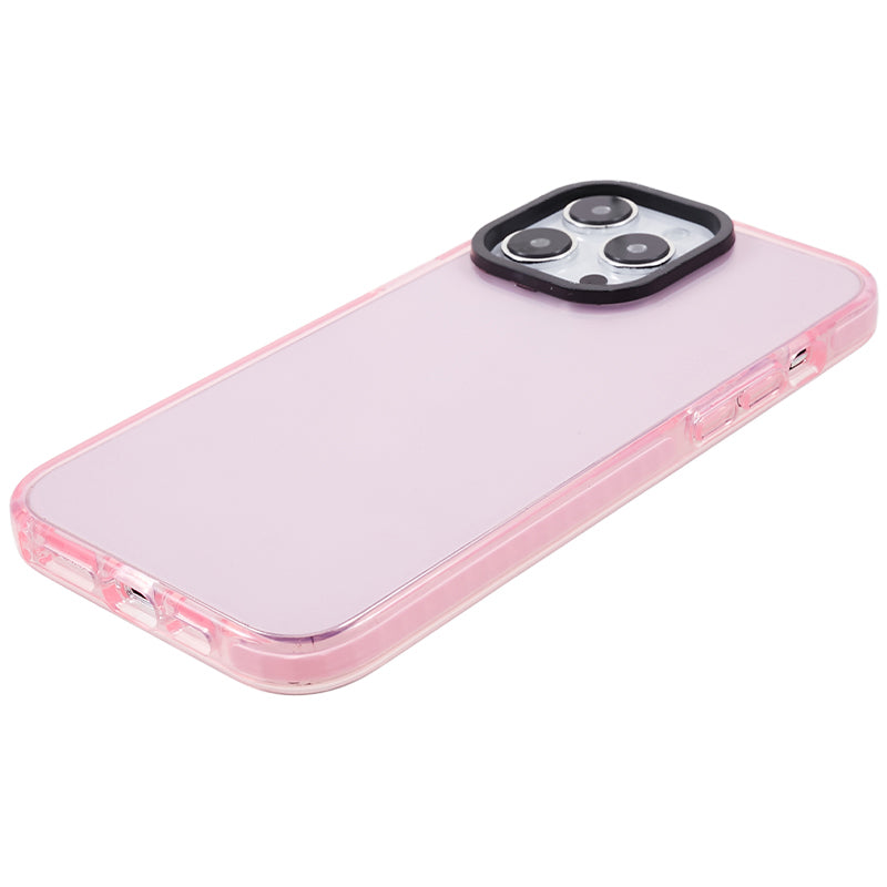 For iPhone 14 Pro Back Protector Clear PC+TPU Case Drop Resistant Cell Phone Cover