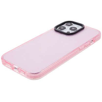 For iPhone 14 Pro Back Protector Clear PC+TPU Case Drop Resistant Cell Phone Cover