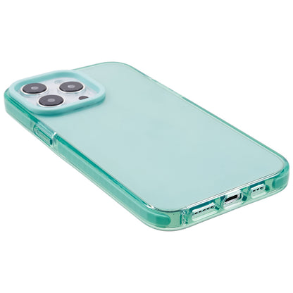 For iPhone 14 Pro Back Protector Clear PC+TPU Case Drop Resistant Cell Phone Cover