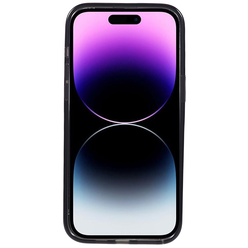 For iPhone 14 Pro Back Protector Clear PC+TPU Case Drop Resistant Cell Phone Cover