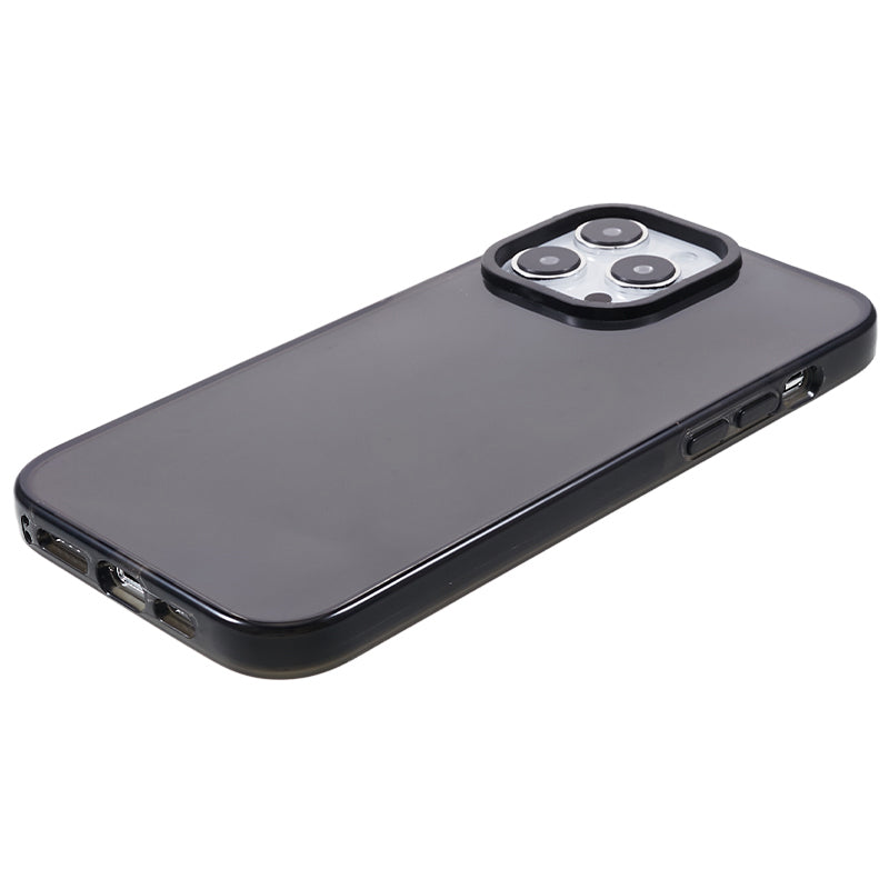 For iPhone 14 Pro Back Protector Clear PC+TPU Case Drop Resistant Cell Phone Cover