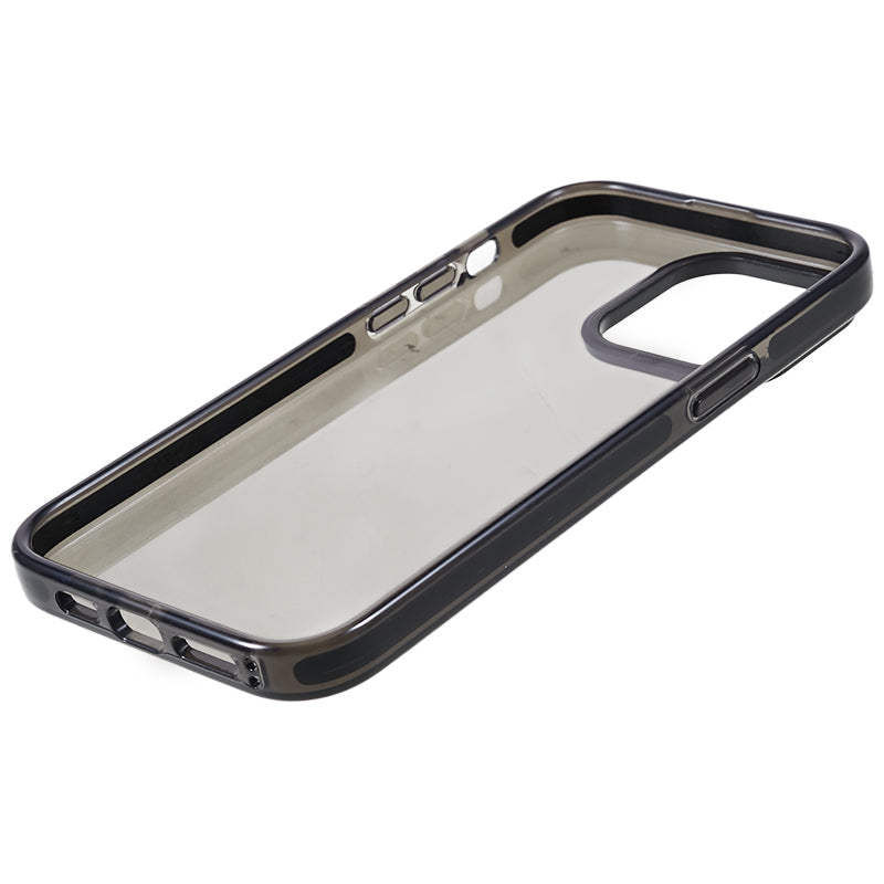 For iPhone 14 Pro Back Protector Clear PC+TPU Case Drop Resistant Cell Phone Cover