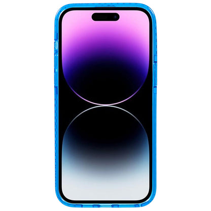 For iPhone 14 Pro Back Protector Clear PC+TPU Case Drop Resistant Cell Phone Cover