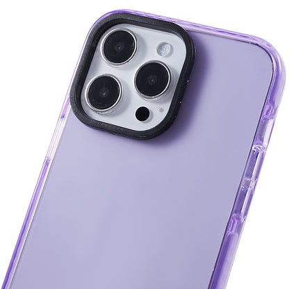 For iPhone 14 Pro Back Protector Clear PC+TPU Case Drop Resistant Cell Phone Cover