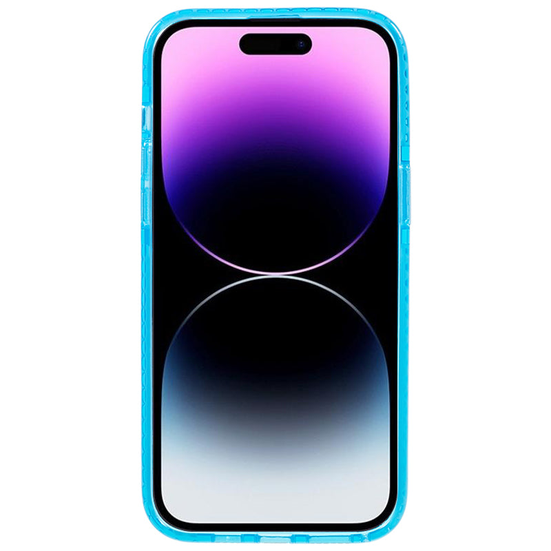 For iPhone 14 Pro Back Protector Clear PC+TPU Case Drop Resistant Cell Phone Cover