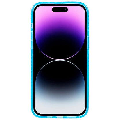 For iPhone 14 Pro Back Protector Clear PC+TPU Case Drop Resistant Cell Phone Cover