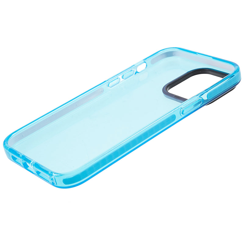 For iPhone 14 Pro Back Protector Clear PC+TPU Case Drop Resistant Cell Phone Cover