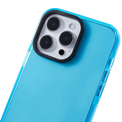 For iPhone 14 Pro Back Protector Clear PC+TPU Case Drop Resistant Cell Phone Cover