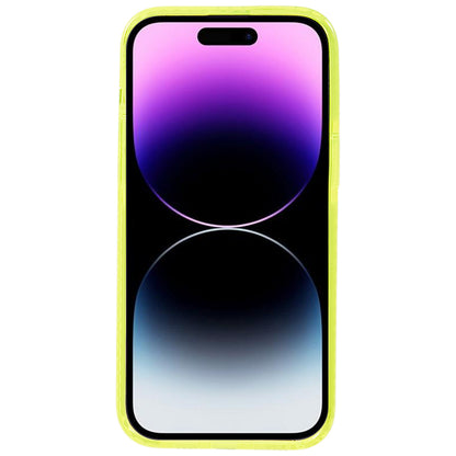 For iPhone 14 Pro Back Protector Clear PC+TPU Case Drop Resistant Cell Phone Cover