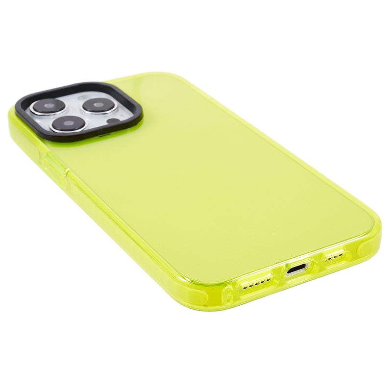 For iPhone 14 Pro Back Protector Clear PC+TPU Case Drop Resistant Cell Phone Cover