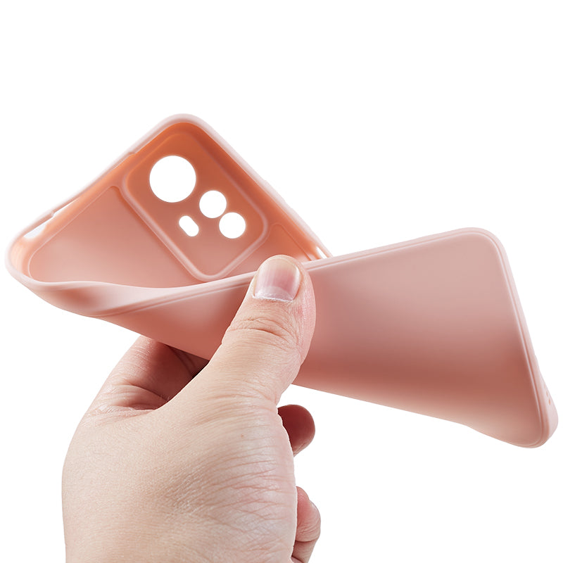 TPU Phone Case for Xiaomi Redmi Note 12S 4G Straight Edge Protection Precise Cutout Cover