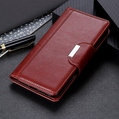 For Motorola Edge 40 5G Anti-scratch Wallet Case Cowhide Texture Stand Leather Phone Cover