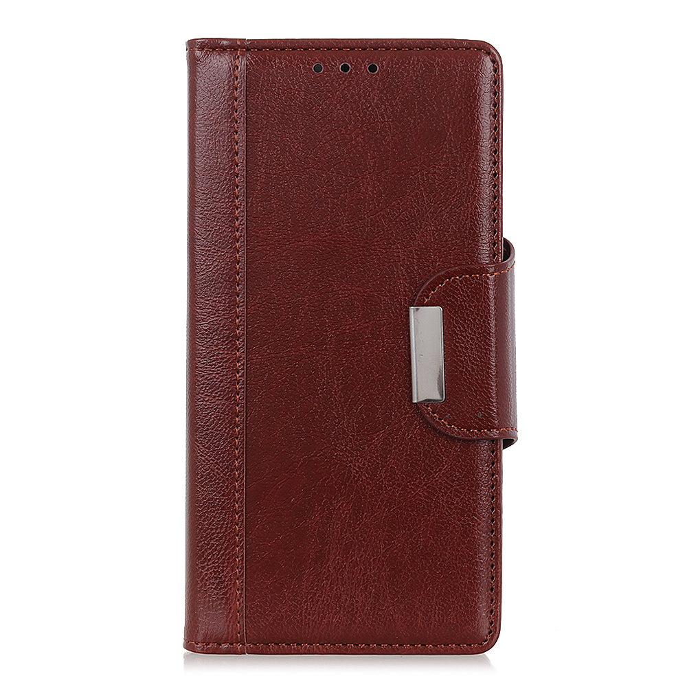 For Motorola Edge 40 5G Anti-scratch Wallet Case Cowhide Texture Stand Leather Phone Cover